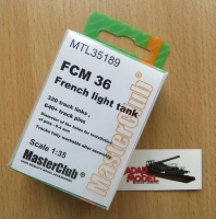 Metal Tracks for FCM 36 French light tank 1:35 -  MasterClub