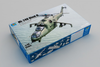 Mi-24D Hind-D 1:48 - Trumpeter