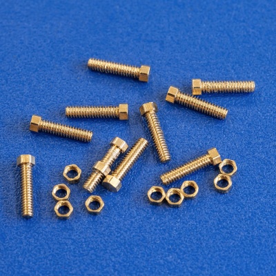 Micro Hexagon Bolt&Nut Set [No.02] - Model Factory Hiro