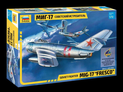 MIG-17 "Fresco" (1:72) Model Kit 7318 - Zvezda
