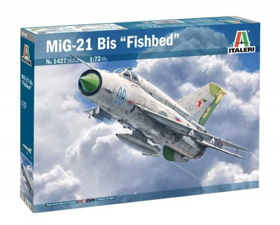MiG-21 Bis ''Fishbed'' (1:72) Model Kit 1427 - Italeri
