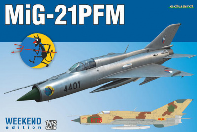 MiG-21PFM 1/72 - Eduard