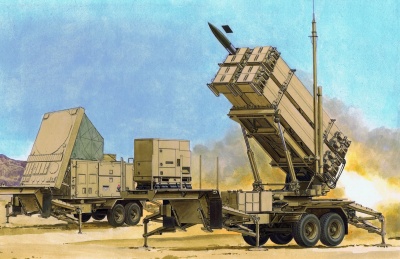 MIM-104F PATRIOT SURFACE-TO-AIR MISSILE (SAM) SYSTEM (PAC-3) (1:35) Model Kit military 3563 - Dragon