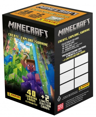 MINECRAFT 3 - karty - BLASTER BOX