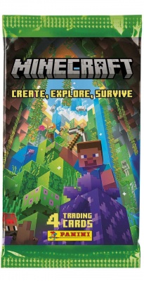 MINECRAFT 3 - karty - Panini