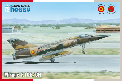 Mirage F.1 CE/CH 1/72 – Special Hobby