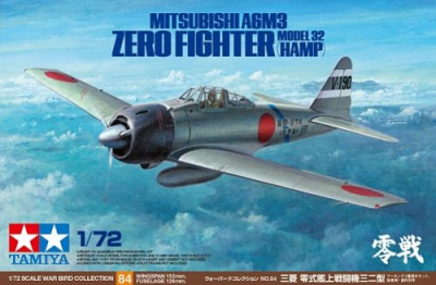 Mitsubishi A6M3 Model 32 Zero (Hamp)  - Tamiya