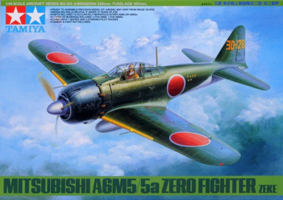 Mitsubishi A6M5/5a Zero (1:48) - Tamiya