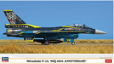 Mitsubishi F-2A `8SQ 60th Anniversary`  1/72 - Hasegawa
