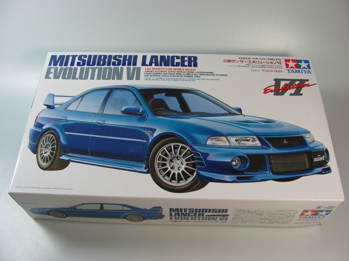 Mitsubishi Lancer Evo Vi Tamiya Car Model Kit Com