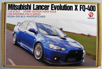 Mitsubishi Lancer EVO X FQ-400 for Aoshima - Hobby Design