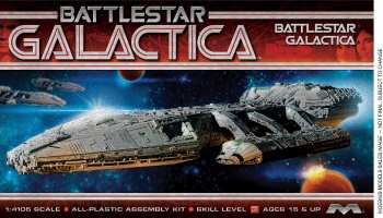 BATTLESTAR GALACTICA SUPER DEFORMED VIPER MARK II MODEL KIT by Moebius  Models