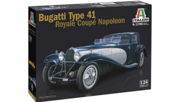 Bugatti Type 41 Royale Coupé Napoleon (1:24) Model Kit auto 13705 - Revell