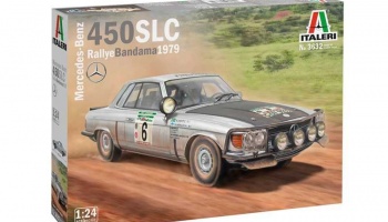 Mercedes-Benz 450SLC Rallye Bandama 1979 (1:24) Model Kit auto - Italeri