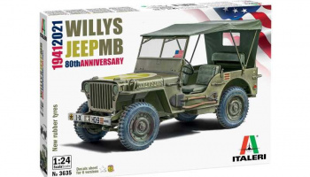 Willys Jeep MB (1:24) - Italeri