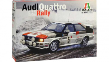 Audi Quattro Rally (1:24) Model Kit 3642 - Italeri