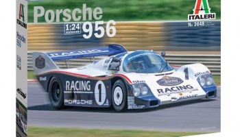 Porsche 956 (1:24) Model Kit 3648 - Italeri