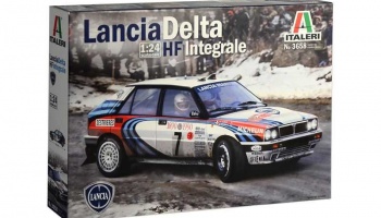 Lancia Delta HF Integrale (1:24) Model Kit 3658 - Italeri