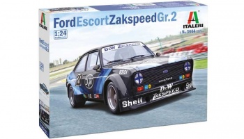 Model Kit auto 3664 - Ford Escort Zakspeed Gr. 2 (1:24) - Italeri