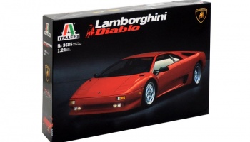 LAMBORGHINI DIABLO (1:24) Model Kit 3685 - Italeri