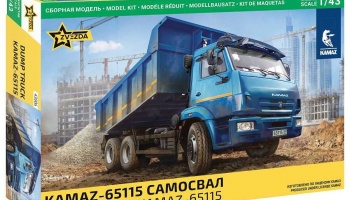 Model Kit auto 43006 - Kamaz Dump Truck (1:43) - Zvezda