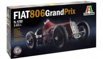 FIAT 806 GRAND PRIX (1:12) Model Kit 4702 - Italeri
