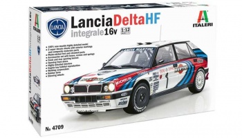 Lancia Delta HF Integrale (1:12) Model Kit auto 4709 - Italeri