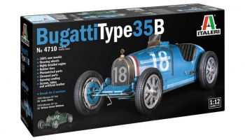 Bugatti Type 35B (1:12) Model Kit auto 4710 - Italeri