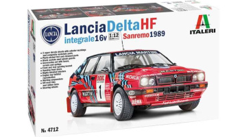 Lancia Delta HF Integrale Sanremo 1989 (1:12) - Italeri