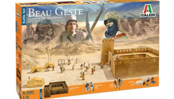 Model Kit diorama 6183 - Beau Geste - Algerian Tuareg Revolt (1:72) - Italeri