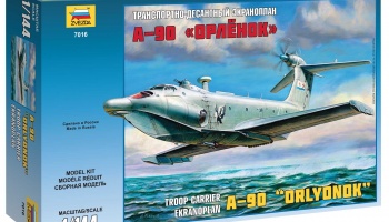 Model Kit ekranoplán Z7016 - Ekranoplan A-90 (1:144)