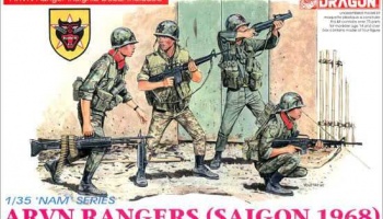 Model Kit figurky 3314 - ARVN RANGERS (SAIGON 1968) (1:35) - Dragon