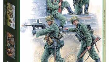 Model Kit figurky 3582 - German Panzergrenadiers (1:35) - Zvezda