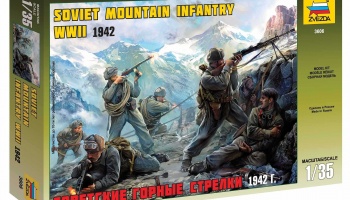 Soviet Mountain Troops WWII (1:35) - Zvezda