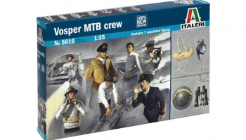 VOSPER MTB CREW (1:35) Model Kit figurky 5616 - Italeri