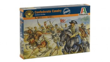 Model Kit figurky 6011 - CONFEDERATE CAVALRY (AMERICAN CIVIL WAR) (1:72)