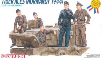 Model Kit figurky 6028 - TIGER ACES (Normandy 1944) (1:35)