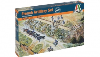 Model Kit figurky 6031 - FRENCH ARTILLERY SET (NAP.WARS) (1:72) - Italeri