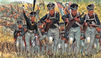 Model Kit figurky 6073 - NAPOLEONIC WARS: RUSSIAN INFANTRY (1:72)