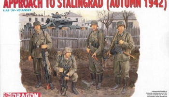 Model Kit figurky 6122 - APPROACH TO STALINGRAD (AUTUMN 1942) (1:35) - Dragon