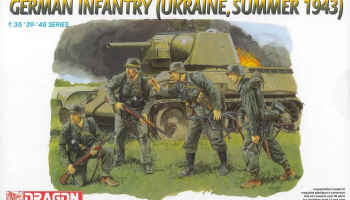 Model Kit figurky 6153 - German Infantry (Ukraine, Summer 1943) (1:35)
