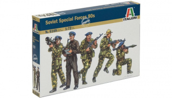 Model Kit figurky 6169 - Soviet Special Forces "SPETSNAZ" (1980s) (1:72) - Italeri