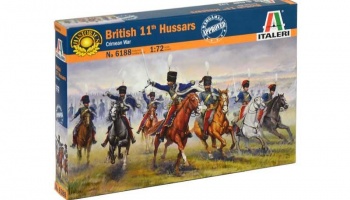 Model Kit figurky 6188 - British 11th Hussars (Crimea war) (1:72) - Italeri