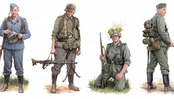 Model Kit figurky 6656 - Advance to Kharkov 1942 (1:35) - Dragon