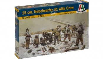 Model Kit figurky 7071 - 15 cm. NEBELWERFER 41 with CREW (1:72)