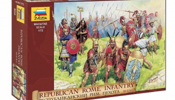 Republican Rome Infantry (RR) (1:72) Model Kit figurky 8034 - Zvezda