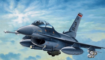 Model Kit letadlo 0188 - F-16C/D NIGHT FALCON (1:72) - Italeri