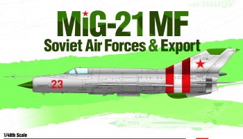 Model Kit letadlo 12311 - Mig-21 MF "Soviet Air Force & Export" LE: (1:48)