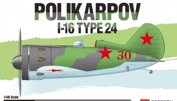 Model Kit letadlo 12314 - Polikarpov I-16 Type 24 LE: (1:48)