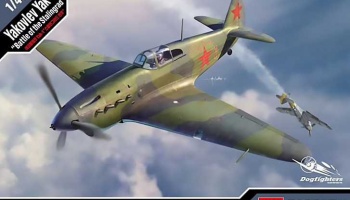 Model Kit letadlo 12343 - Yakovlev Yak-1 "Battle of the Stalingrad" (1:48)